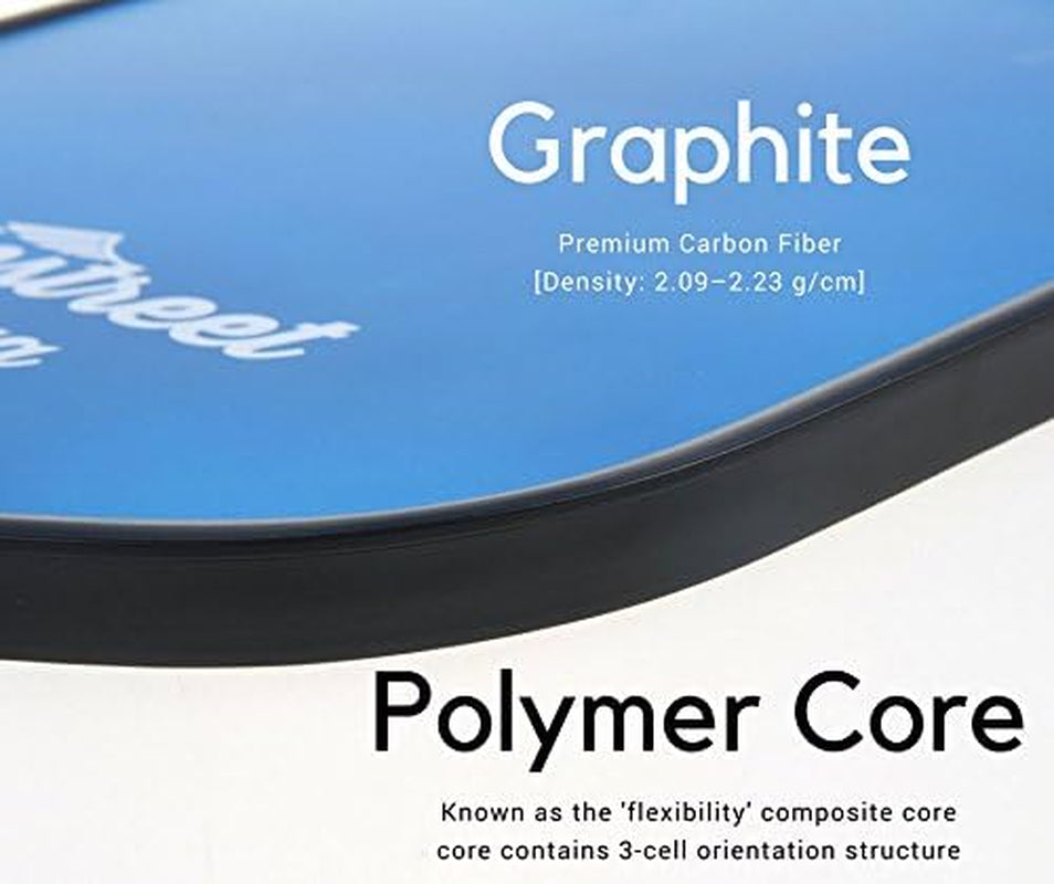 Graphite Pickleball Paddle Set | USAPA Approved Pickleball Set | Pickleball Rackets Include Padded Cover, Lightweight Honeycomb Composite Pickle Ball Paddles for Men & Women, Paddle Racket
