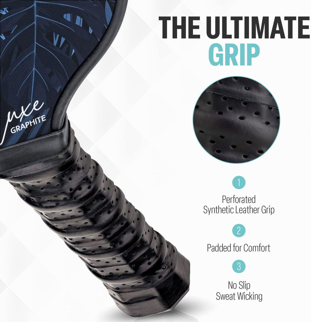 Carbon Fiber Pickleball Paddle – USAPA Approved 16Mm T700 Graphite Paddle with Textured Spin Surface | Lightweight Carbon Fiber Pickleball Paddles & Racket | Includes Paddle Cover