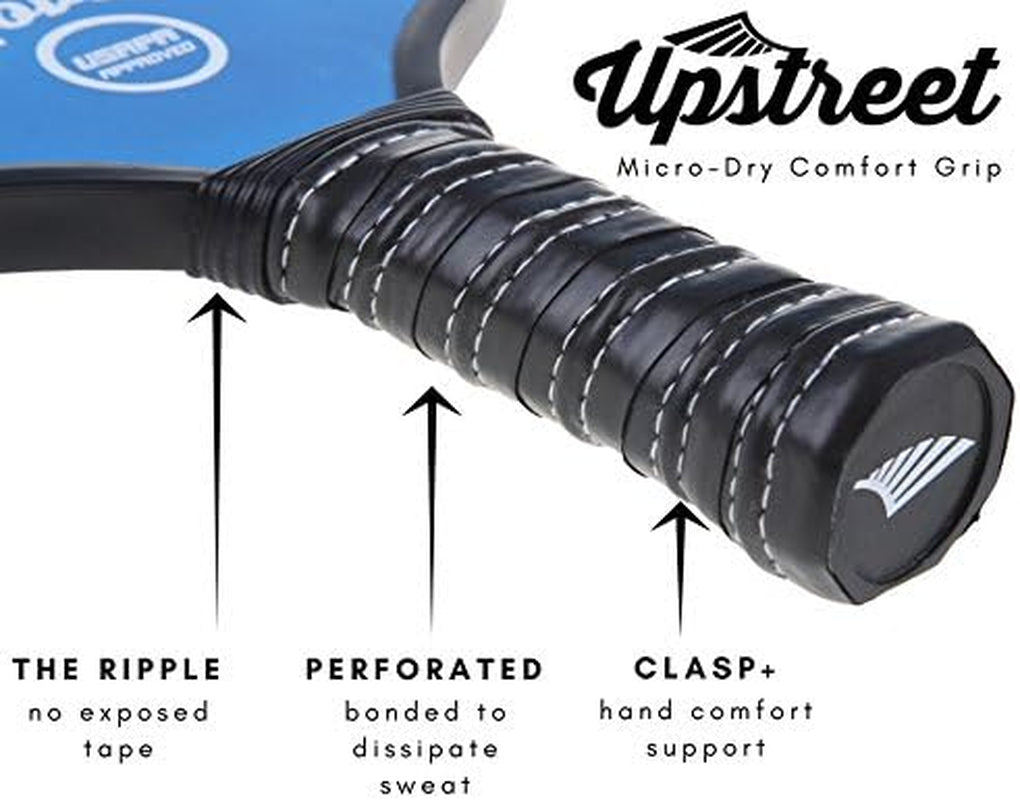 Graphite Pickleball Paddle Set | USAPA Approved Pickleball Set | Pickleball Rackets Include Padded Cover, Lightweight Honeycomb Composite Pickle Ball Paddles for Men & Women, Paddle Racket