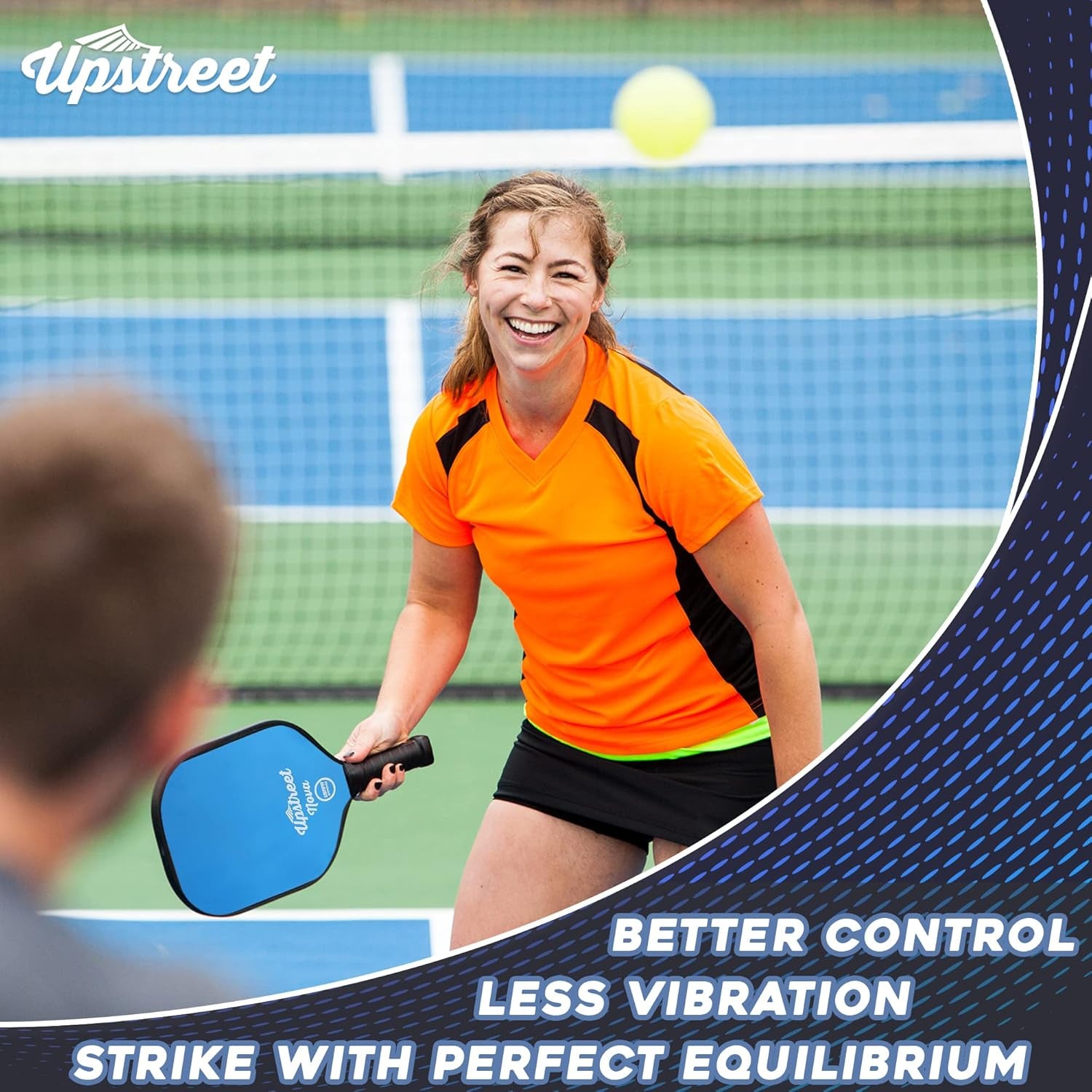 Graphite Pickleball Paddle Set | USAPA Approved Pickleball Set | Pickleball Rackets Include Padded Cover, Lightweight Honeycomb Composite Pickle Ball Paddles for Men & Women, Paddle Racket